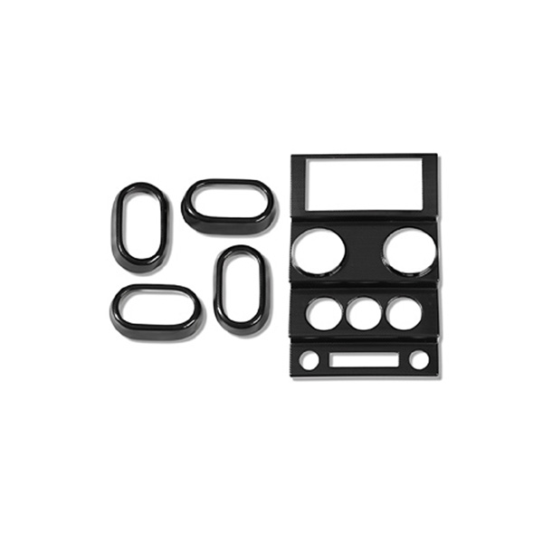 Zestaw deski rozdzielczej Carbon 07-10 Jeep JK Wrangler  - 1