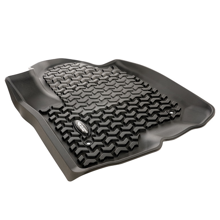Floor Liner, Front, Black; 19-20 Chevy Silverado Crew Cab - 2