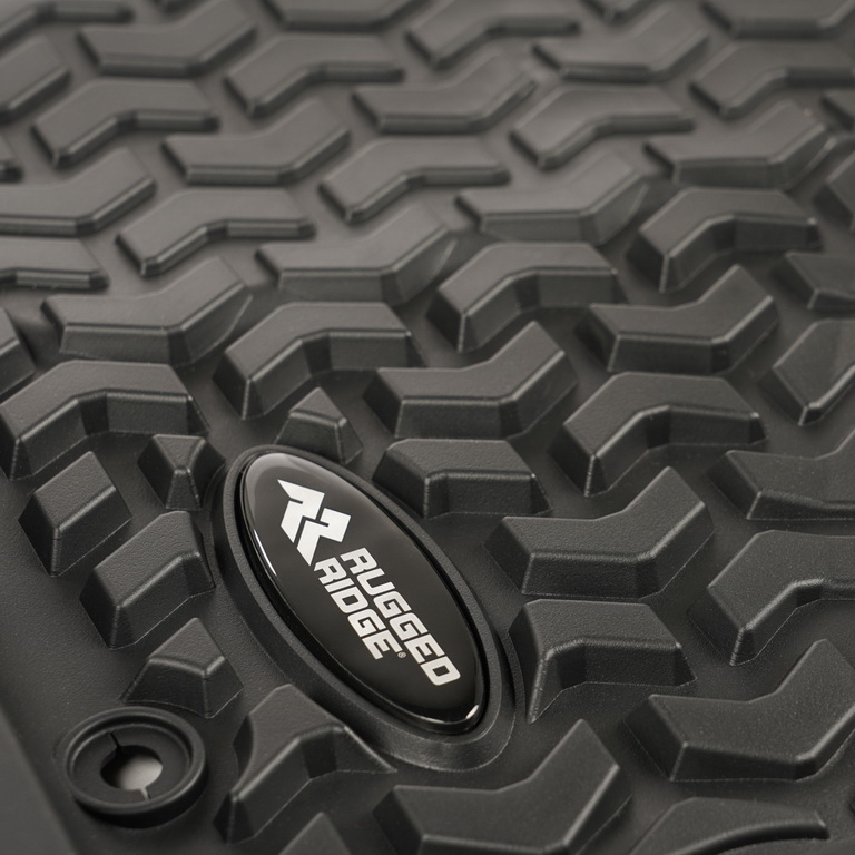 Floor Liner Set, Front, Pair, Black; 2019-2020 RAM 1500 - 4