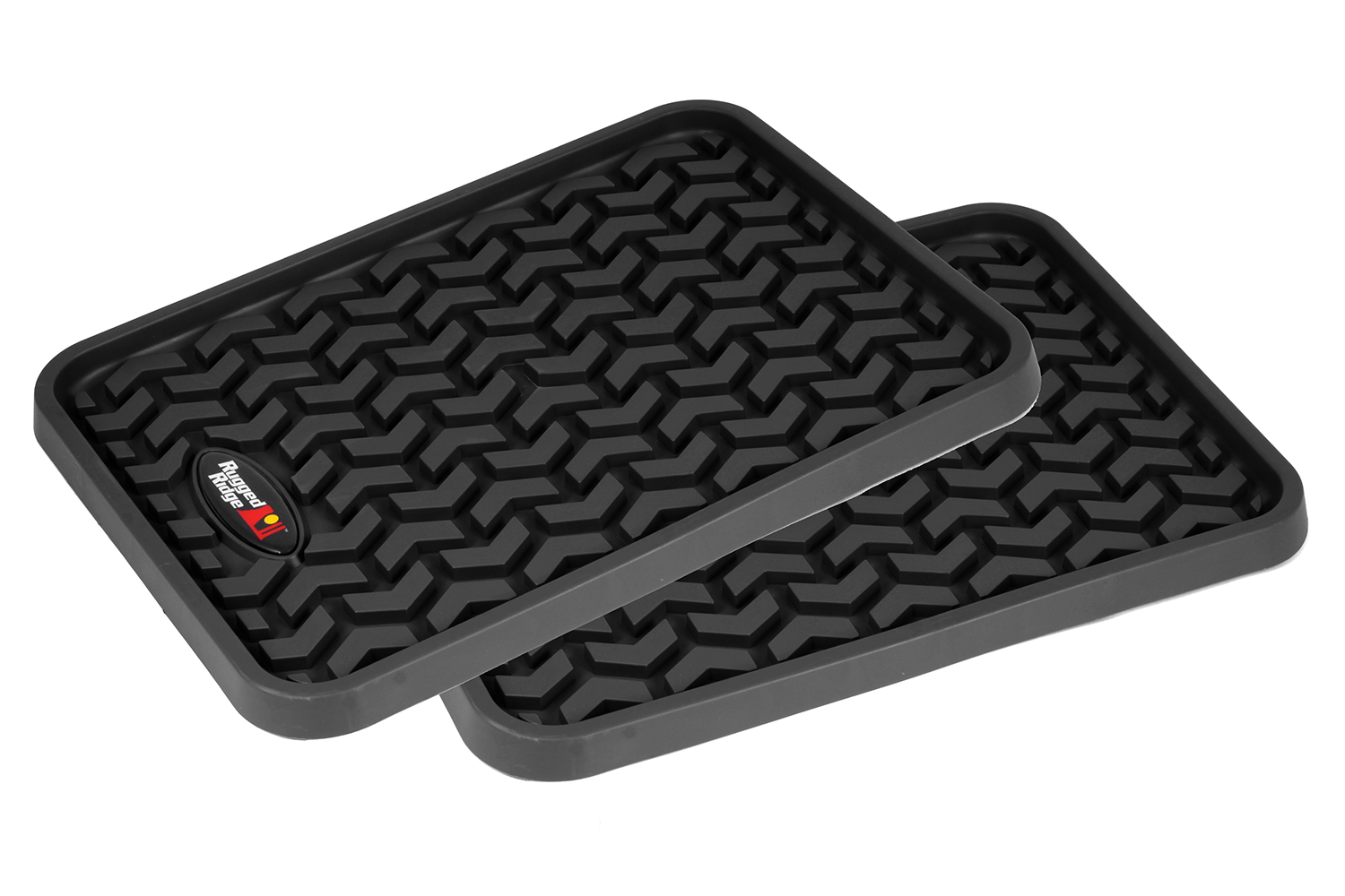 Floor Liner, Rear; Black, Universal   