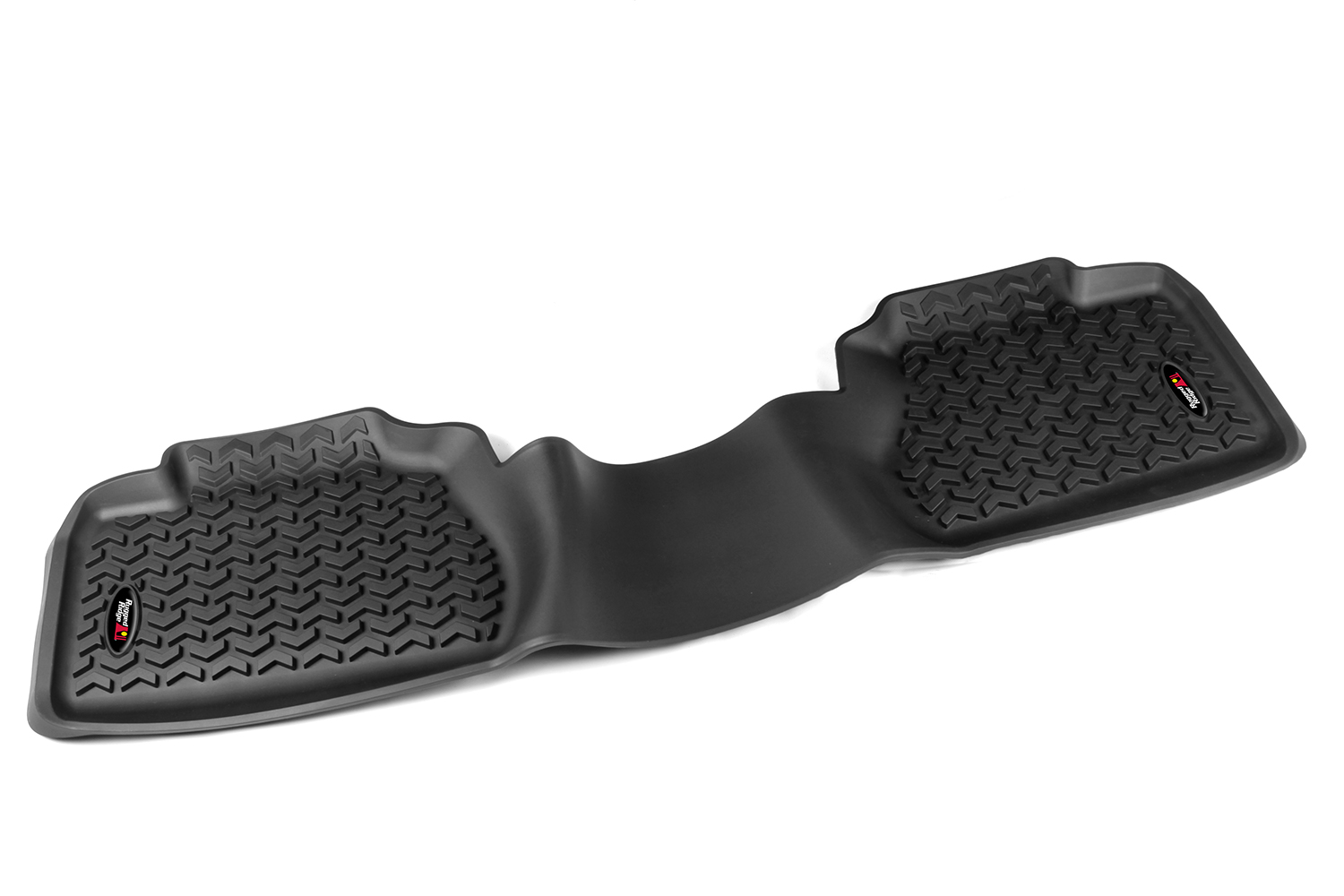 Floor Liner, Rear; Black, 2007-2013 Chevrolet / GMC Silverado / Sierra 1500 Extended Cab 