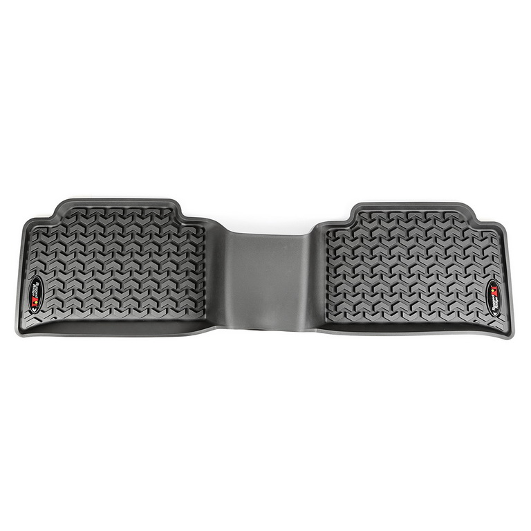 Floor Liner, Rear; Black, 2015-2021 Chevrolet / GMC Colorado / Canyon Crew Cab   - 1