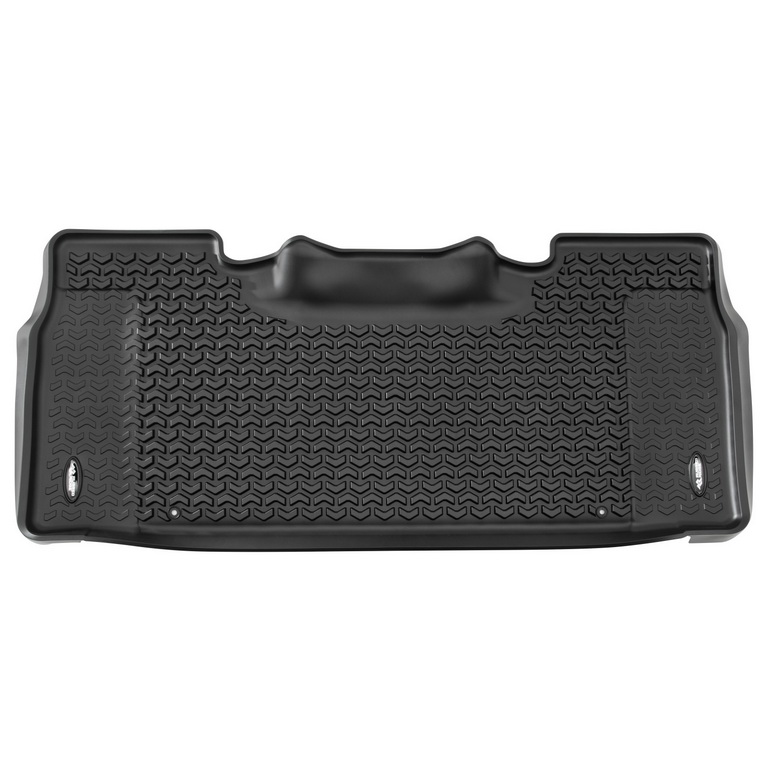 Floor Liner, Rear, Black; 19-current RAM 1500 Crew Cab - 1