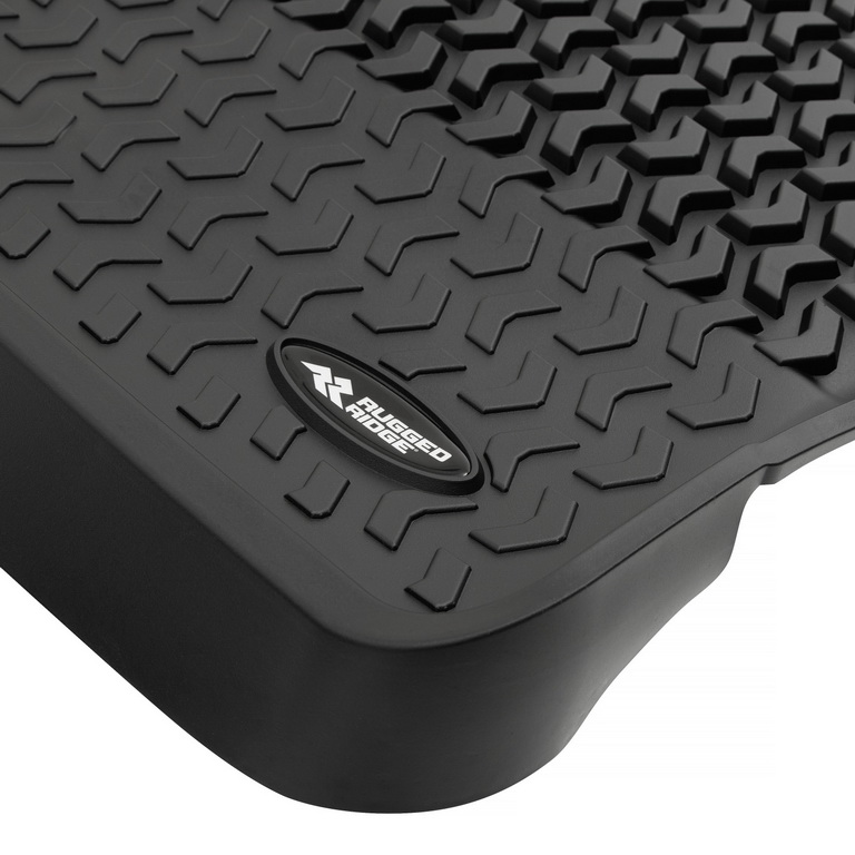 Floor Liner, Rear, Black; 19-current RAM 1500 Crew Cab - 2