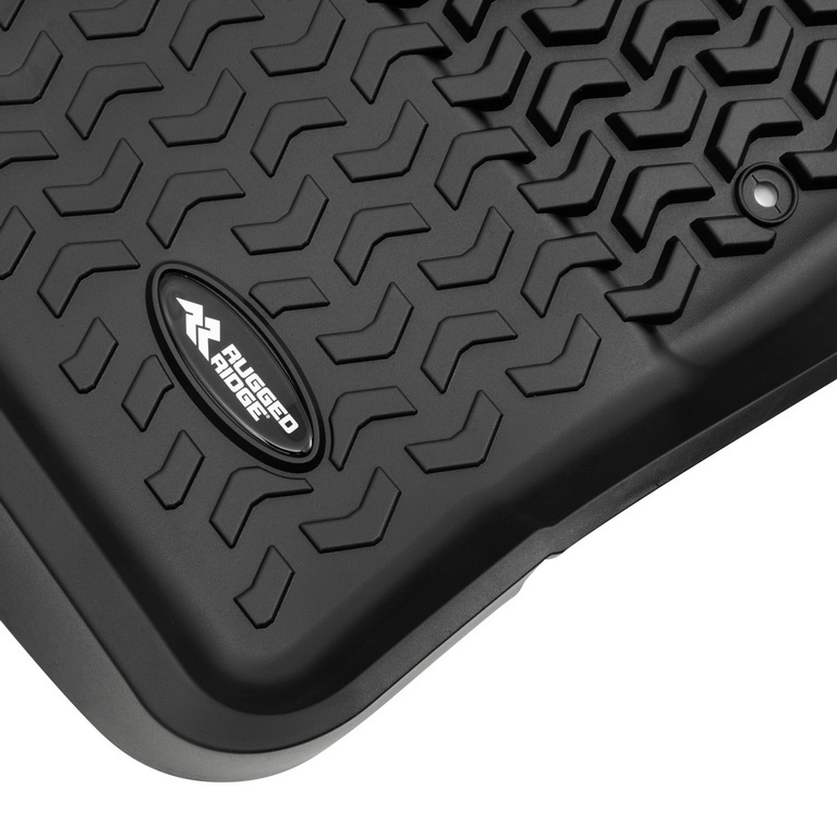 Floor Liner, Rear, Black; 19-current RAM 1500 Crew Cab - 3