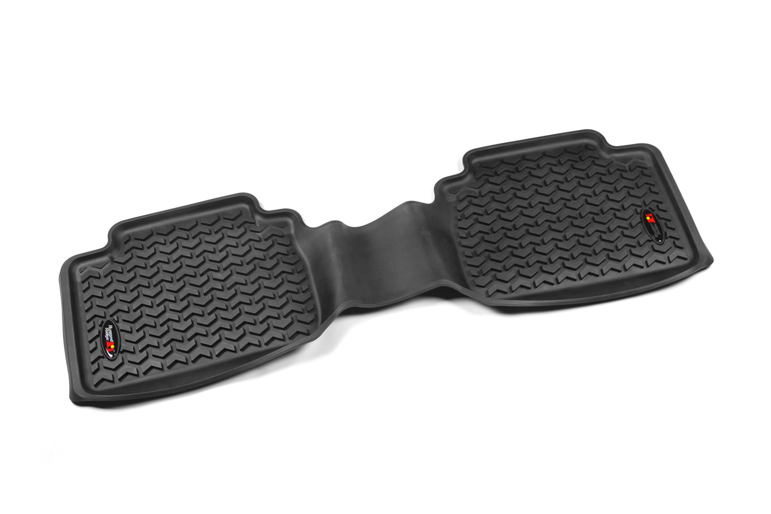 Floor Liner, Rear; Black, 2005-2015 Toyota Tacoma Access / Double Cab(Automatic)  - 1