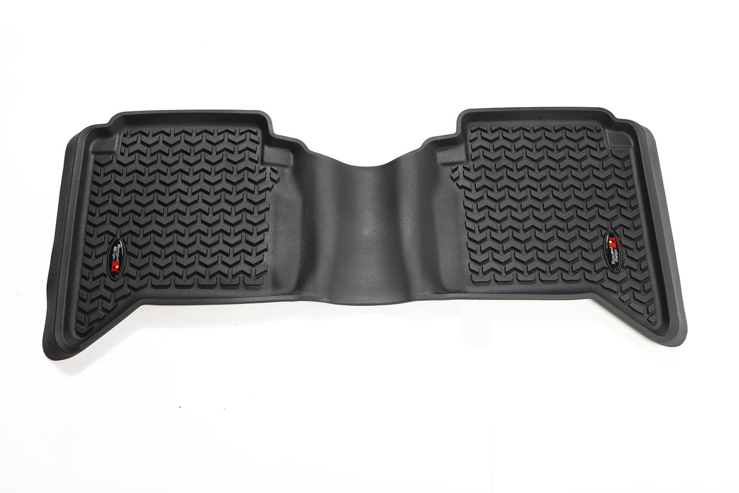 Floor Liner, Rear; Black, 2012-2015 Toyota Hilux Double Cab 