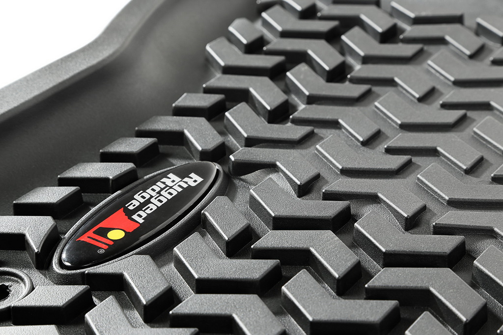 Floor Liner, Front/Rear; Black, 2015-2020 Ford F-150 / Raptor   - 4