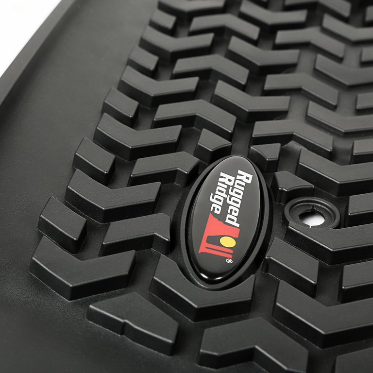 Floor Liner, Front/Rear; Black, 2015-2019 Chevrolet / GMC Colorado   - 2
