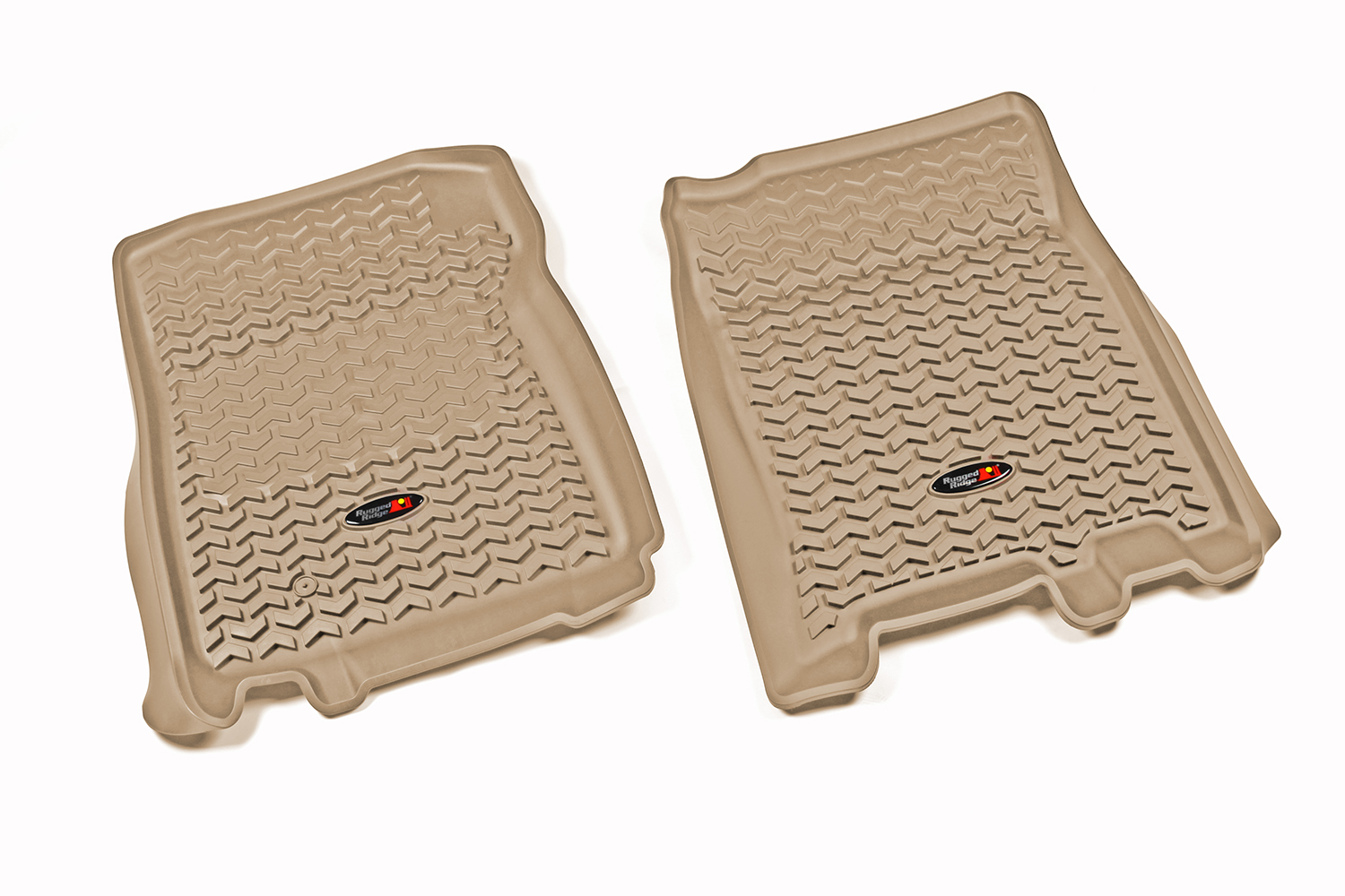 Floor Liner, Front; Tan, 1997-2003 Ford F-150 Regular / Extended Cab  - 1