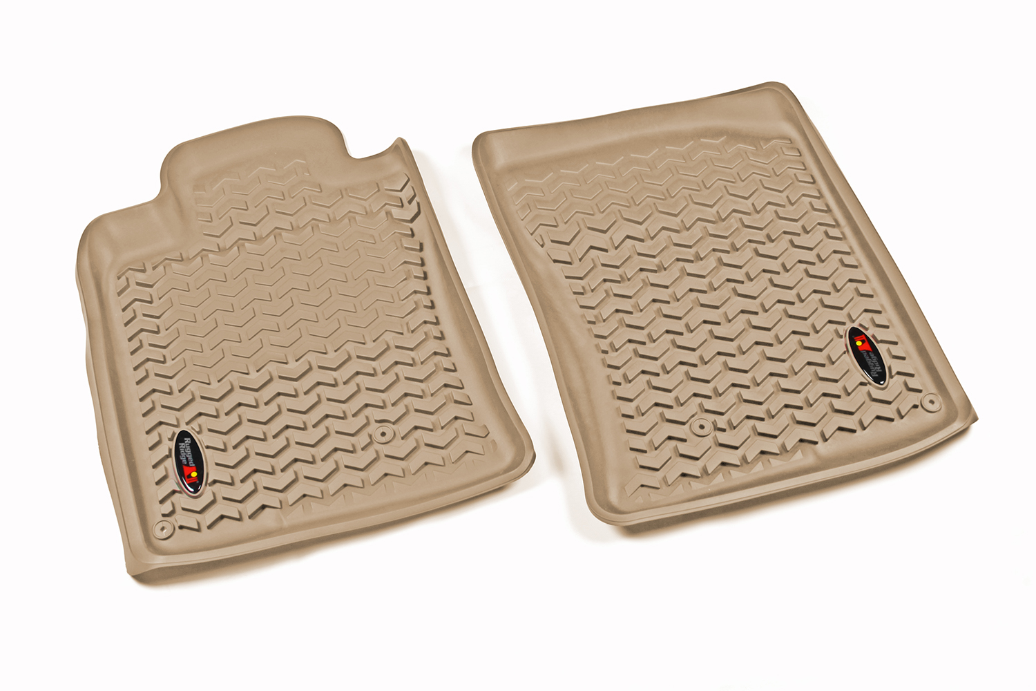 Floor Liner, Front; Tan, 2010-2013 Toyota 4Runner  