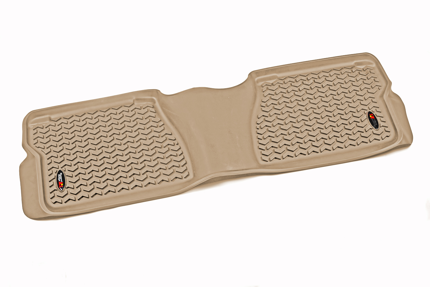 Floor Liner, Rear; Tan, 2012-2019 Toyota Tundra  Double Cab / Crew Max  