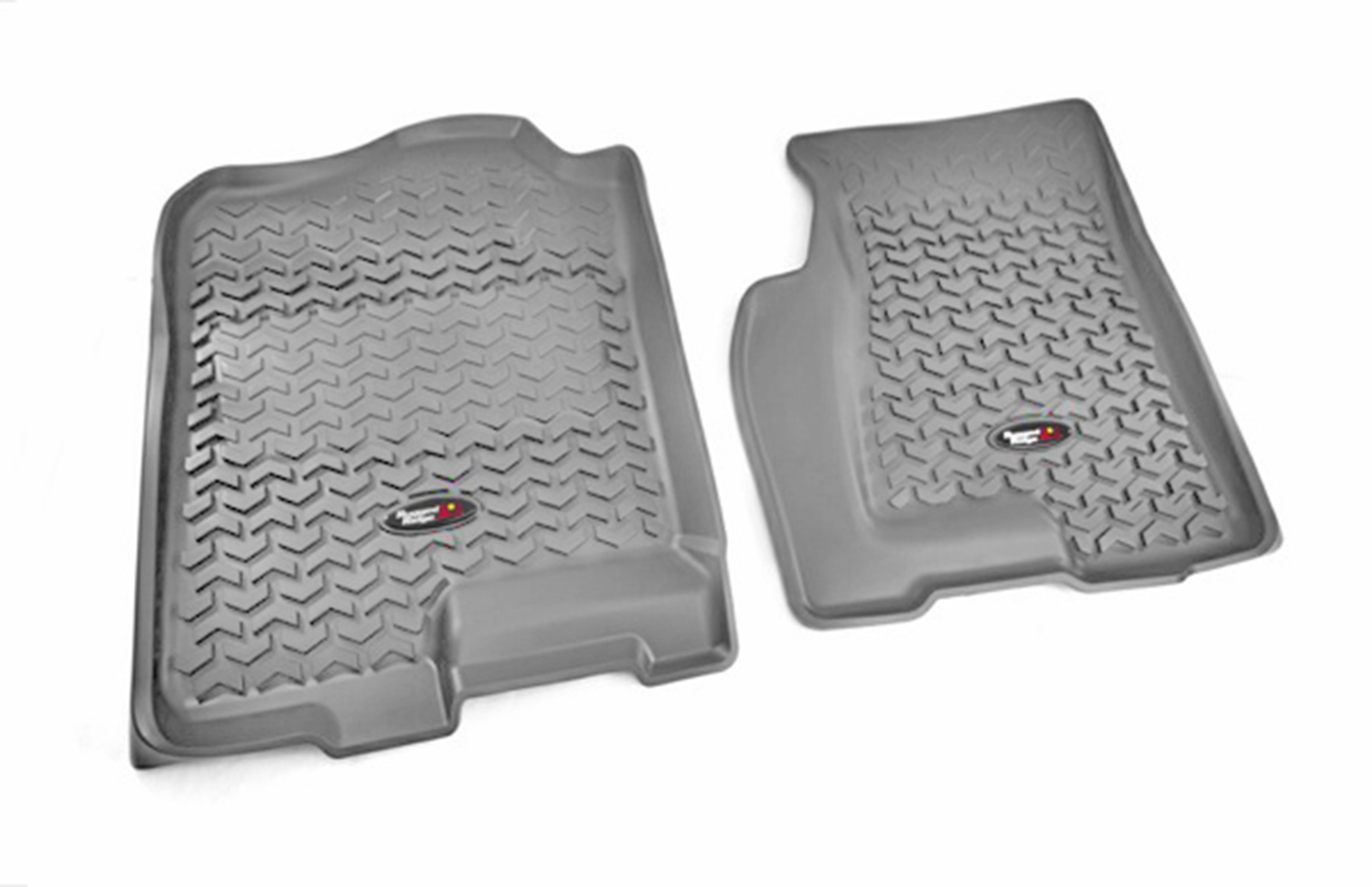 Floor Liners, Front, Gray; 99-06 GM Full-size Pickup/SUV