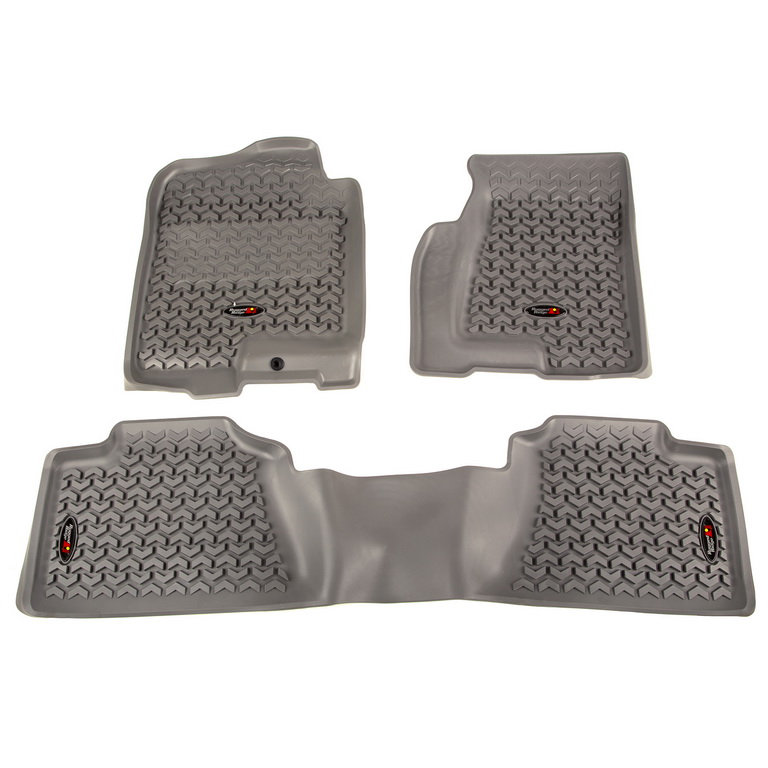 Floor Liner Kit, Gray, 99-06 Chevy Truck/SUV - 1