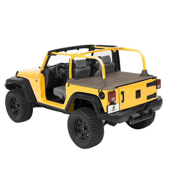 Tylna osłona przestrzeni ładunkowej Duster Khaki Diamond 07-12 Jeep 4 drzwiowy JK Wrangler - 1