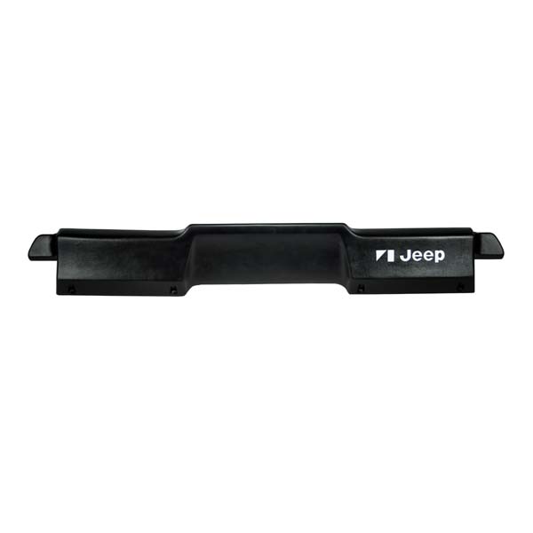 Dash Panel, Embossed Jeep/AMC Logo, Black; 76-86 Jeep CJ