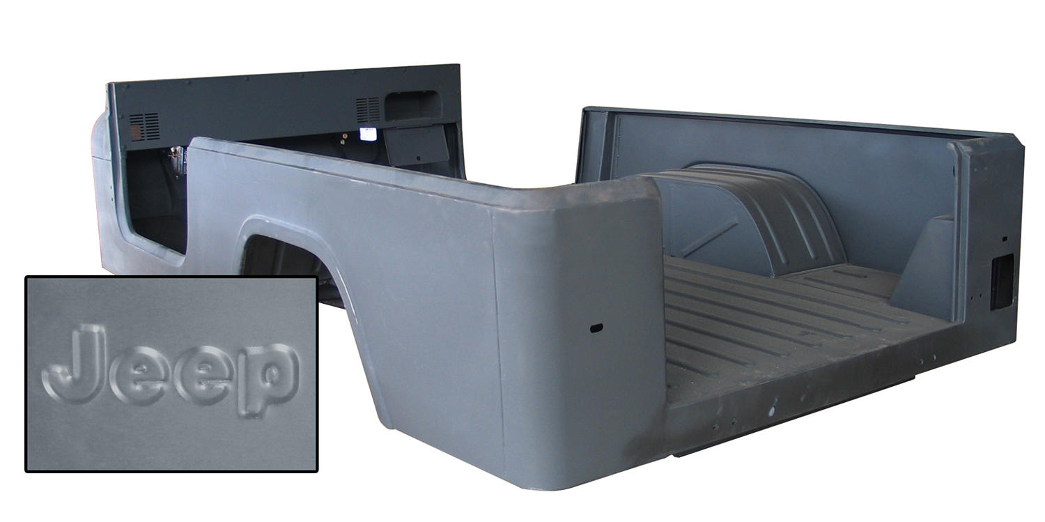 Body Tub, Reproduction, Steel, Jeep Script; 81-86 Jeep CJ8 - 1