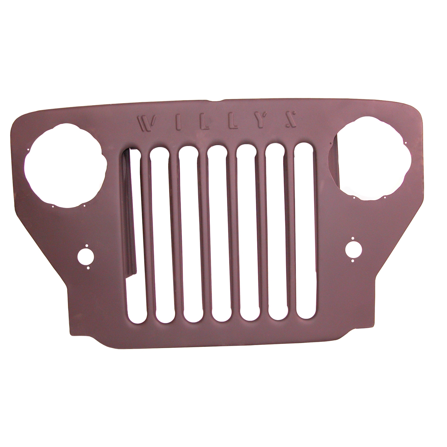 Grille, Willys Script; 53-64 Willys CJ3B - 1