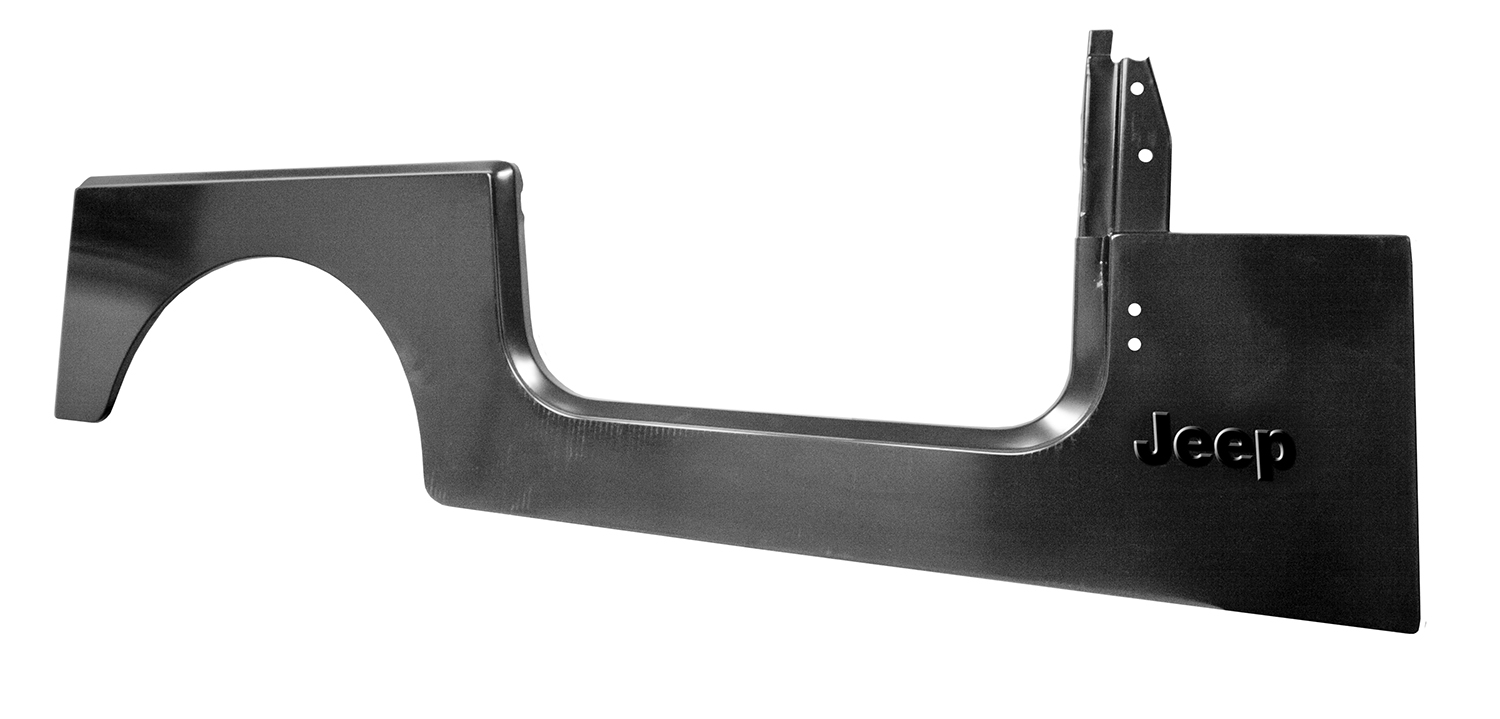 Quarter Panel, Right, Jeep Logo; 76-86 Jeep CJ7/87-95 Wrangler YJ