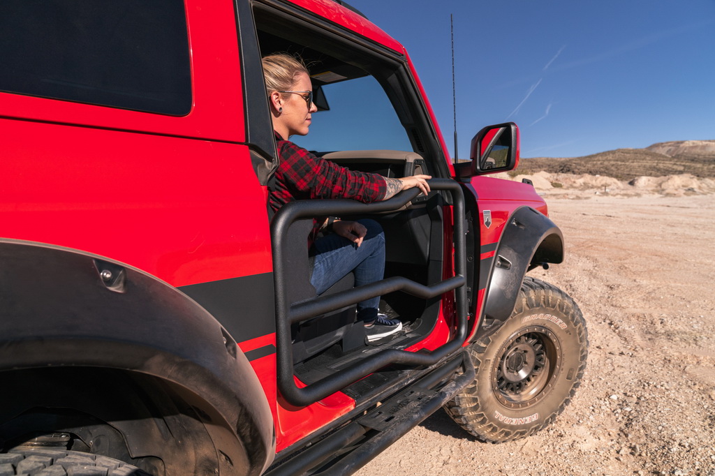 HAVOC TUBE DOORS, FRONT 2021-2023 Ford Bronco - 1