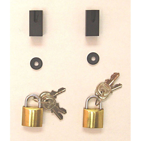 Door Hinge Lock Kit; 97-06 Jeep Wrangler TJ - 1