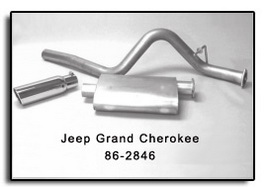 TFX Zestaw wydechu za katalizatorem 93-98 Jeep ZJ Grand Cherokee - 1