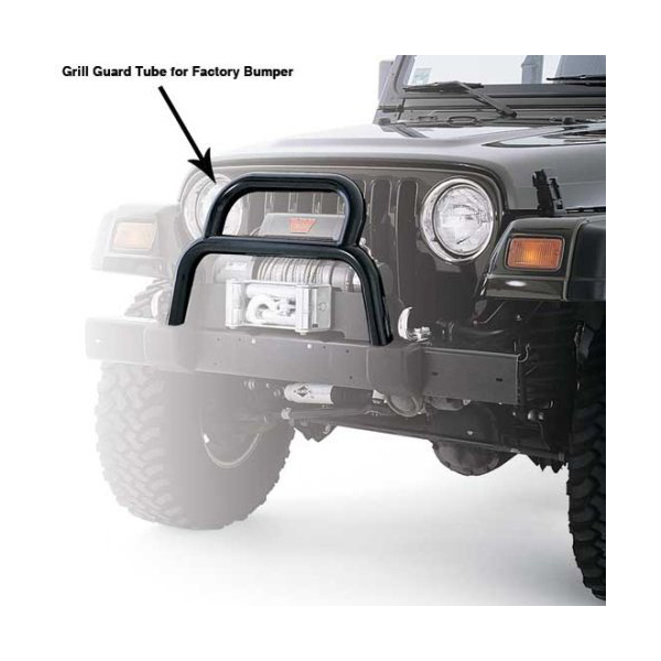 Tubular Grille Guard 1997 Jeep TJ Wrangler - 1