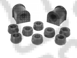 Suspension Stabilizer Bar Bushing Kit, Front, Black, 15/16; 87-95 YJ