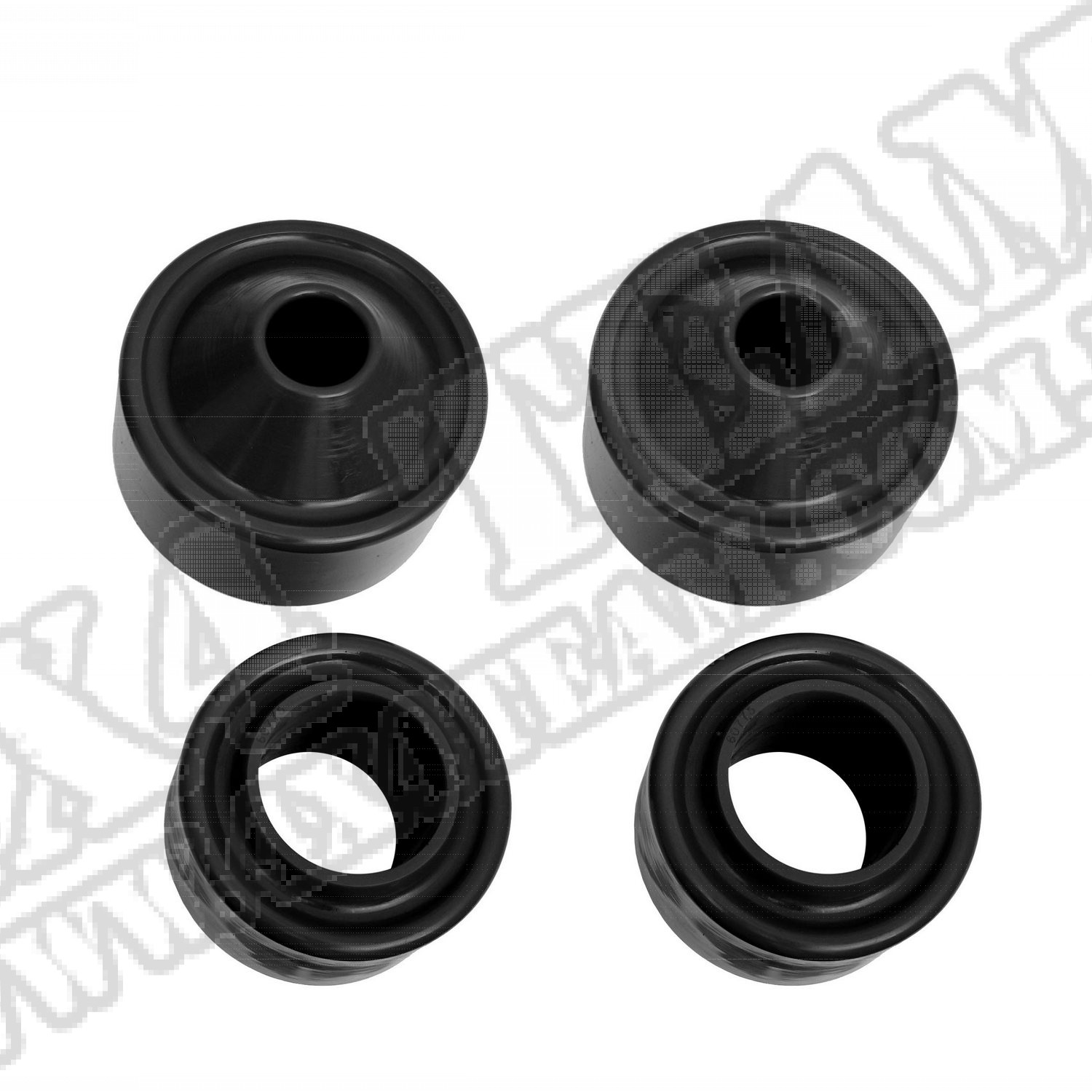 Suspension Coil Spring Spacer Kit, 1.75 Inch; 07-18 Jeep Wrangler JK