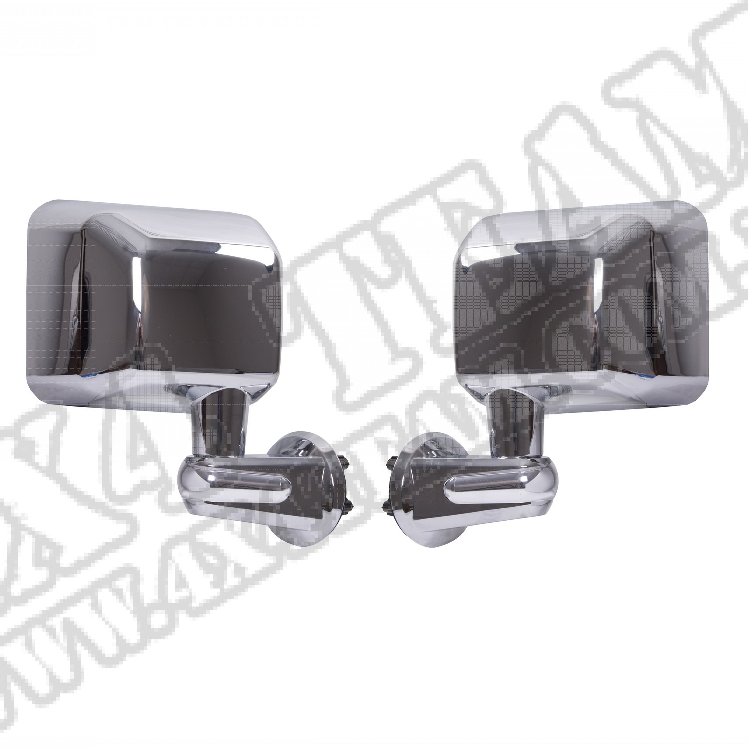 Lusterka zestaw, chrom, 07-15 Jeep Wrangler (JK)
