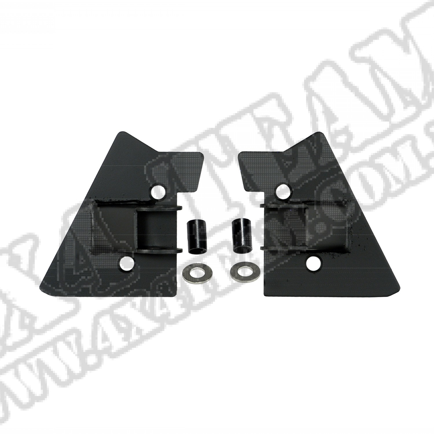 Mocowania lusterek czarne, 97-02 Jeep Wrangler (TJ)