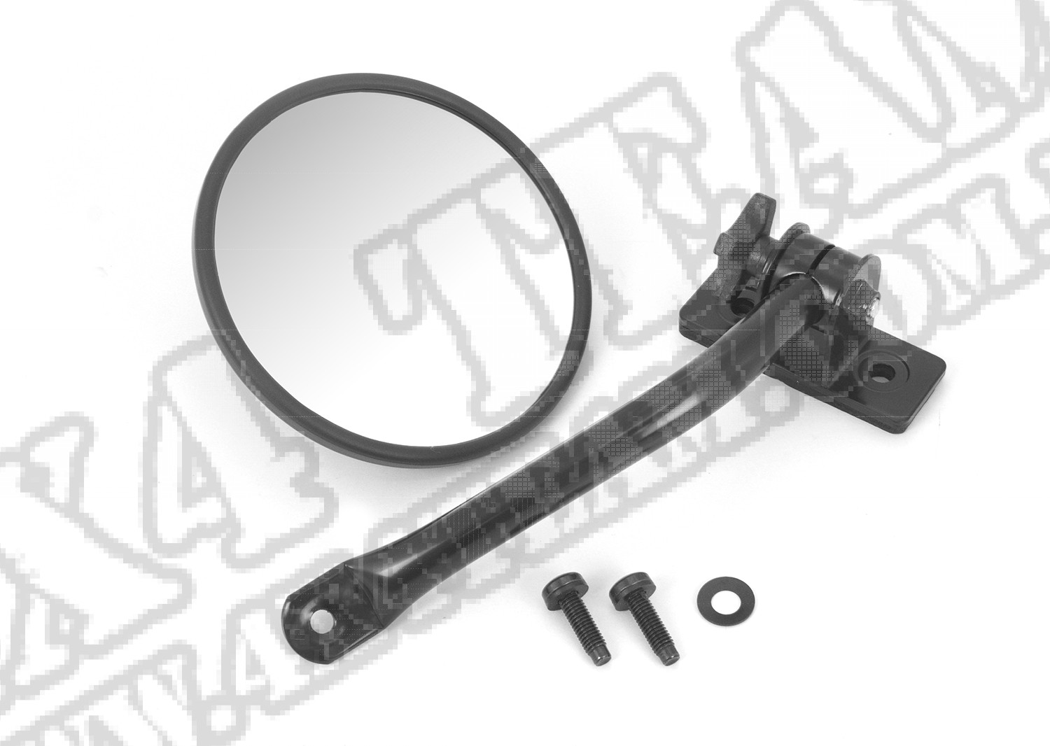 Lusterka słupek "A" czarne zestaw 97-15 Jeep Wrangler