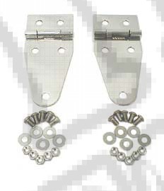 Zawiasy maski, stal nierdzewna, 76-95 Jeep CJ/Wrangler