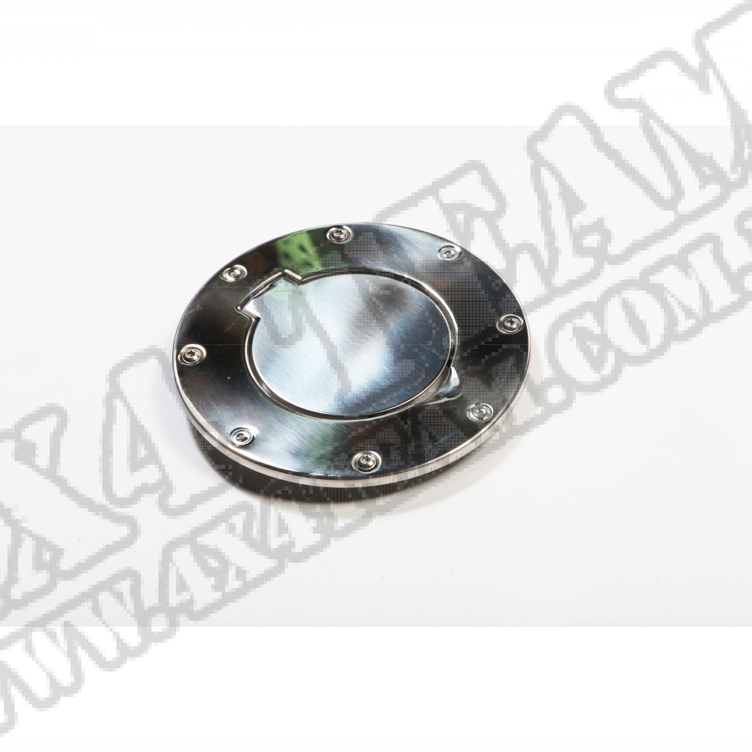 Drzwiczki korka wlewu paliwa, stal nierdzewna, 97-06 Jeep Wrangler (TJ)