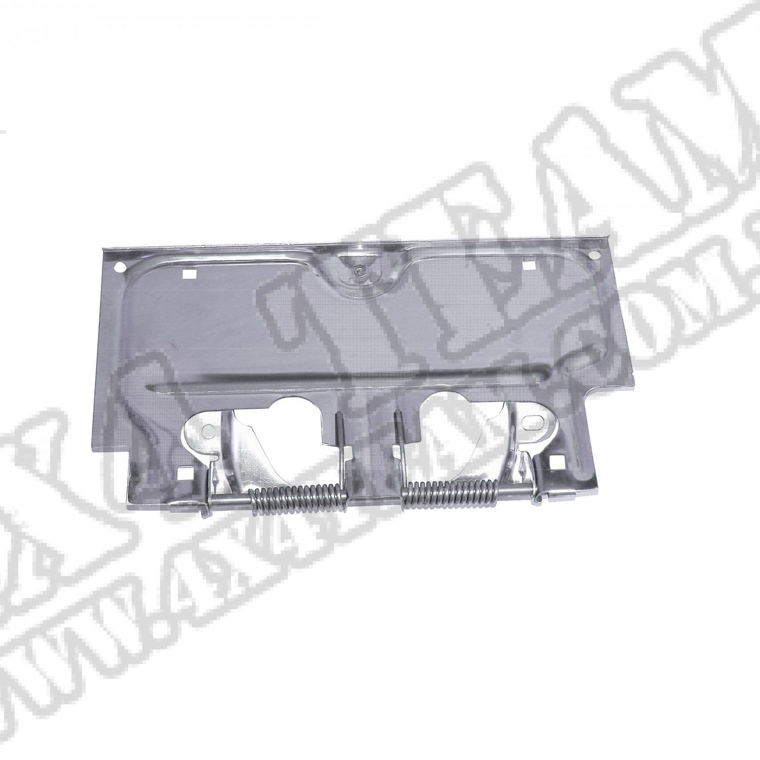 Ramka pod tablicę rejestracyjną, stal nierdzewna 87-95 Wrangler YJ