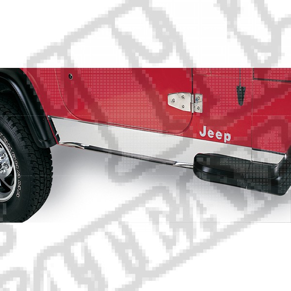 Osłony nadproży, stal nierdzewna, 87-95 Jeep Wrangler (YJ)