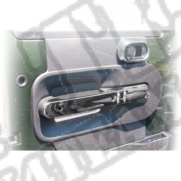 Ozdoba klamki drzwi przednich, chrom, 07-10 Jeep Wrangler JK