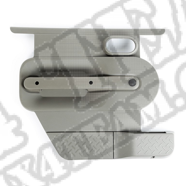Panel drzwiowy, przód lewy; 07-10 Jeep Wrangler JK/JKU