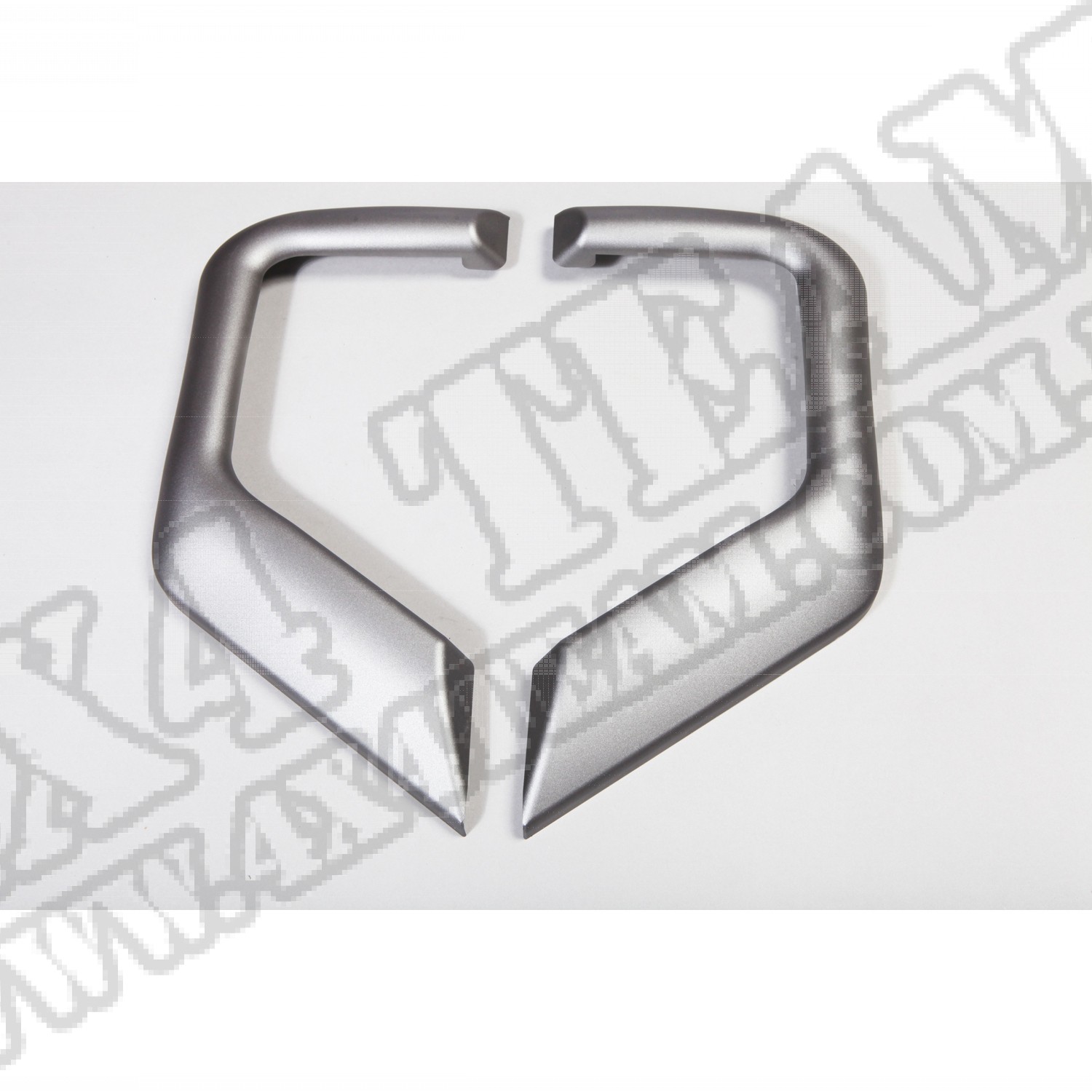 Ozdoba schowka drzwiowego z siatki, grafit, 11-15 Jeep Wrangler JK