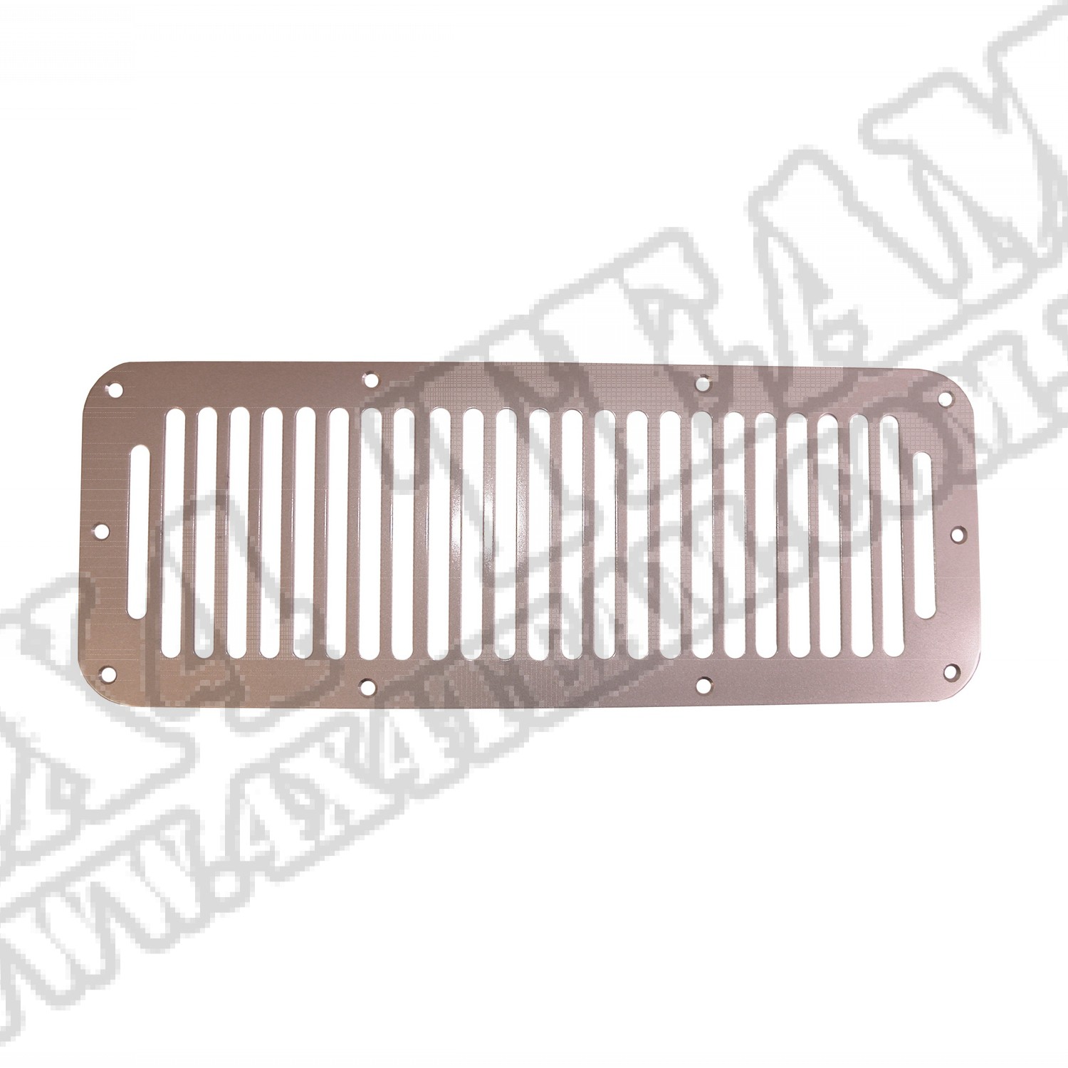 Osłona wlotu powietrza, stal nierdzewna satyna, 76-95 Jeep CJ/Wrangler