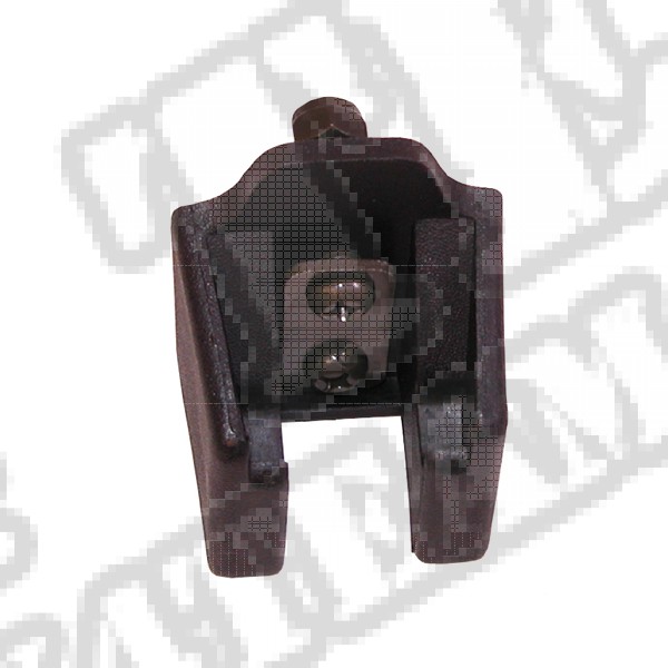 Mocowanie klamry maski, czarne, 97-06 Jeep Wrangler TJ