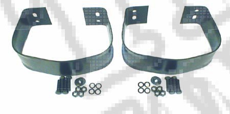 Odbojniki skrzynkowe tylne, czarne, 76-95 Jeep CJ i Wrangler YJ