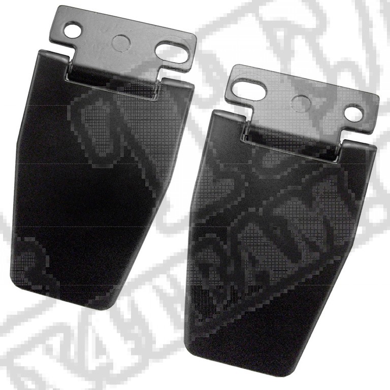 Zawiasy tylnej klapy, czarne; 97-06 Jeep Wrangler