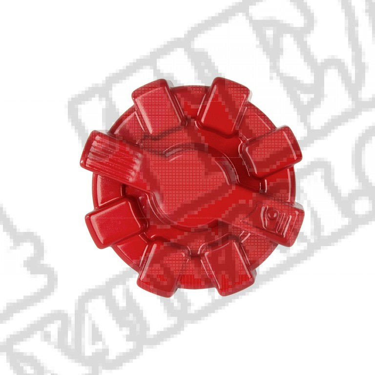 Aluminiowy korek paliwa Elite czerwony; 01-18 Jeep Wrangler TJ/LJ/JK/JKU