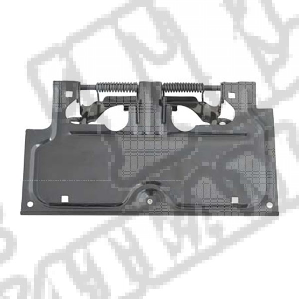 Mocowanie tablicy rejestracyjnej, czarne, 87-95 Jeep Wrangler YJ