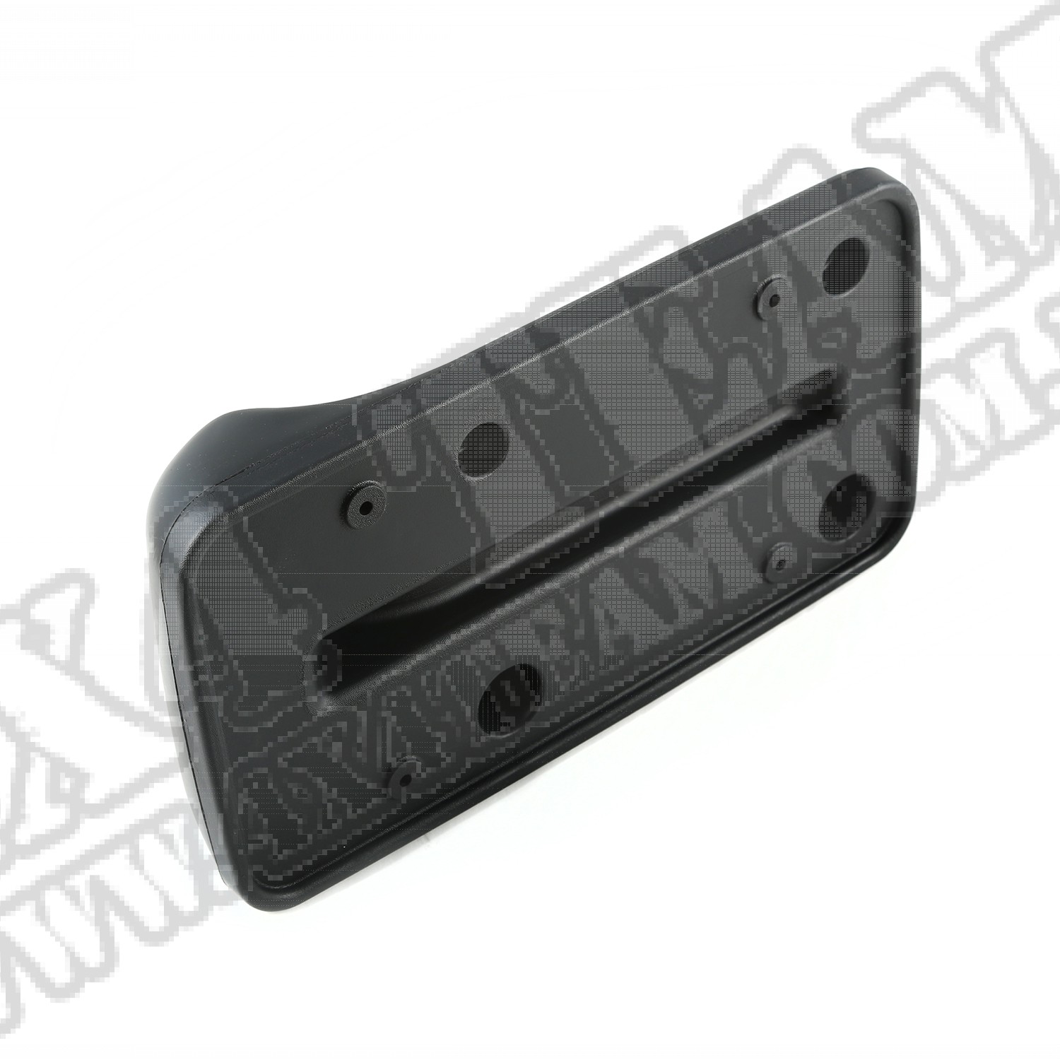 Mocowanie tablicy rejestracyjnej, czarne, 97-06 Jeep Wrangler TJ