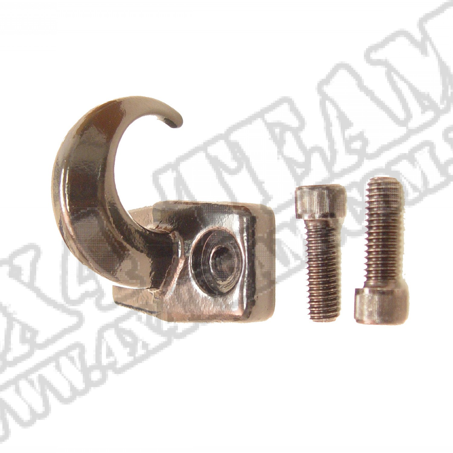 Haki holownicze, tylne, czarne, 97-06 Jeep Wrangler 