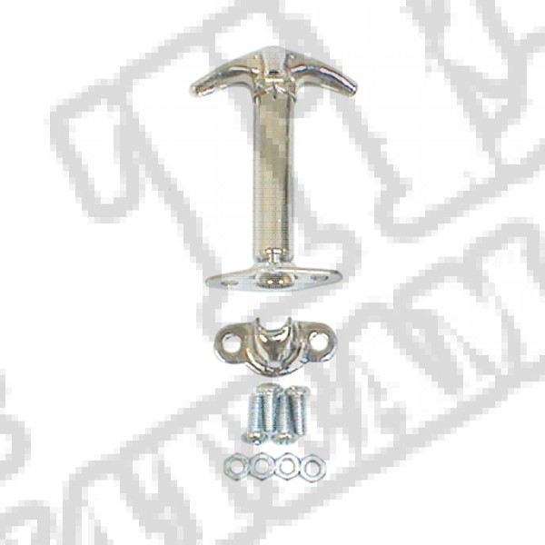 Zatrzask maski, chrom, 42-95 Jeep CJ/Wrangler