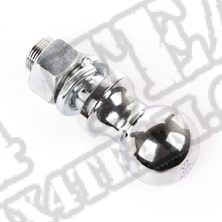 Chromowana kula zaczepu 1-7/8", trzpień 1"