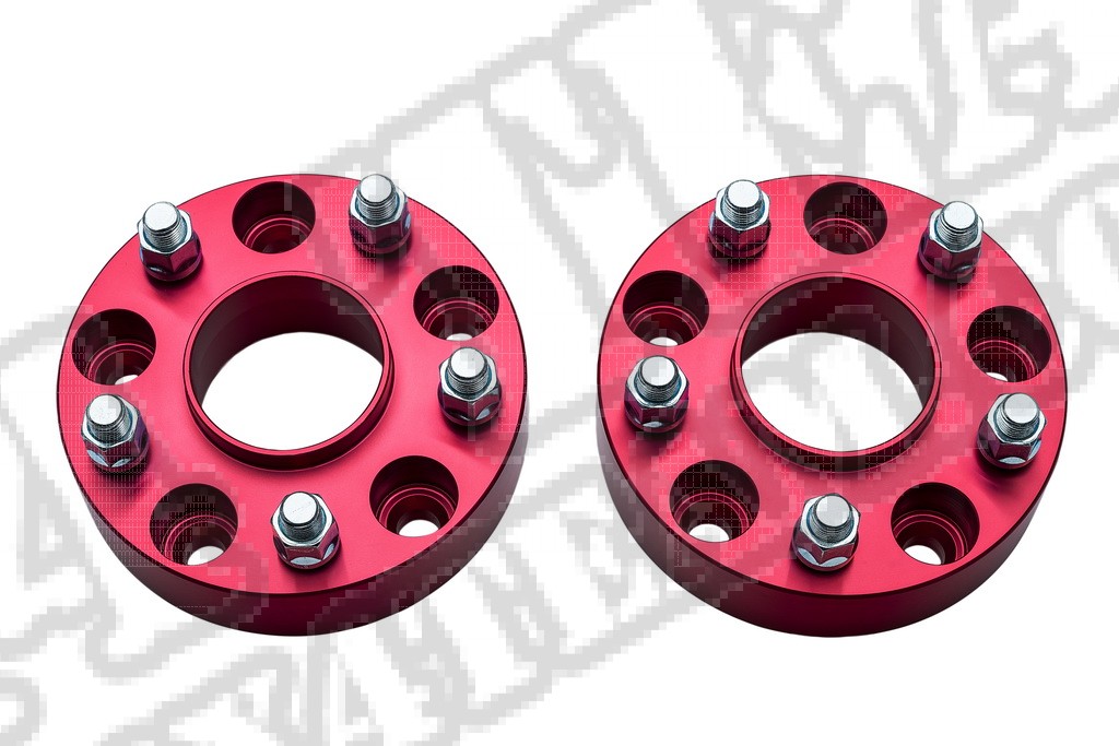 Dystanse 1.5-Inch czerwone Alloy USA do 2018-> Wrangler JL / JLU i 2020-> Gladiator JT
